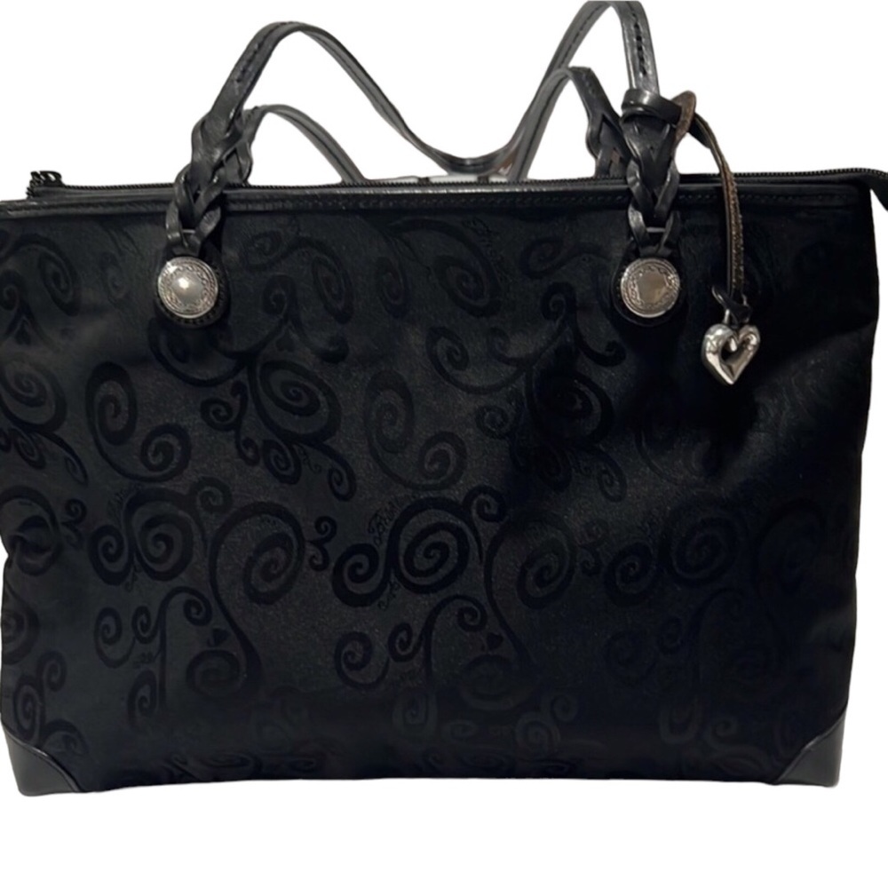 Brighton Black Print tote in Signature Jacquard. Gorgeous! - Picture 5 of 16